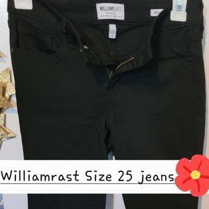 Black skinny Pants by Williamras by Justin Timberlake Pants. SIZE 25 Never worn